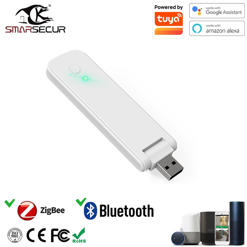 Tuya Smart ZigBee Wireless Smart Home Gateway Smart Home Control Center USB Wireless Gateway