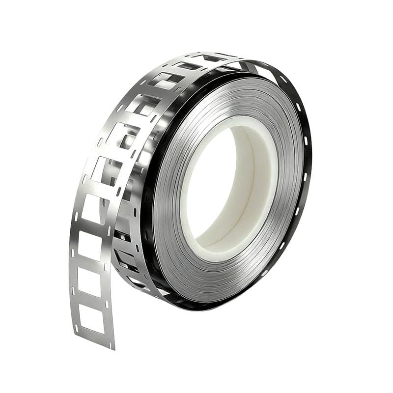 21700 Nickel Strip Nickel Sheet Power Battery Pack Lithium Battery Connector Spot Welding Nickel Strip Nickel Sheet Perforated Nickel-Plated Steel Strip SPCC