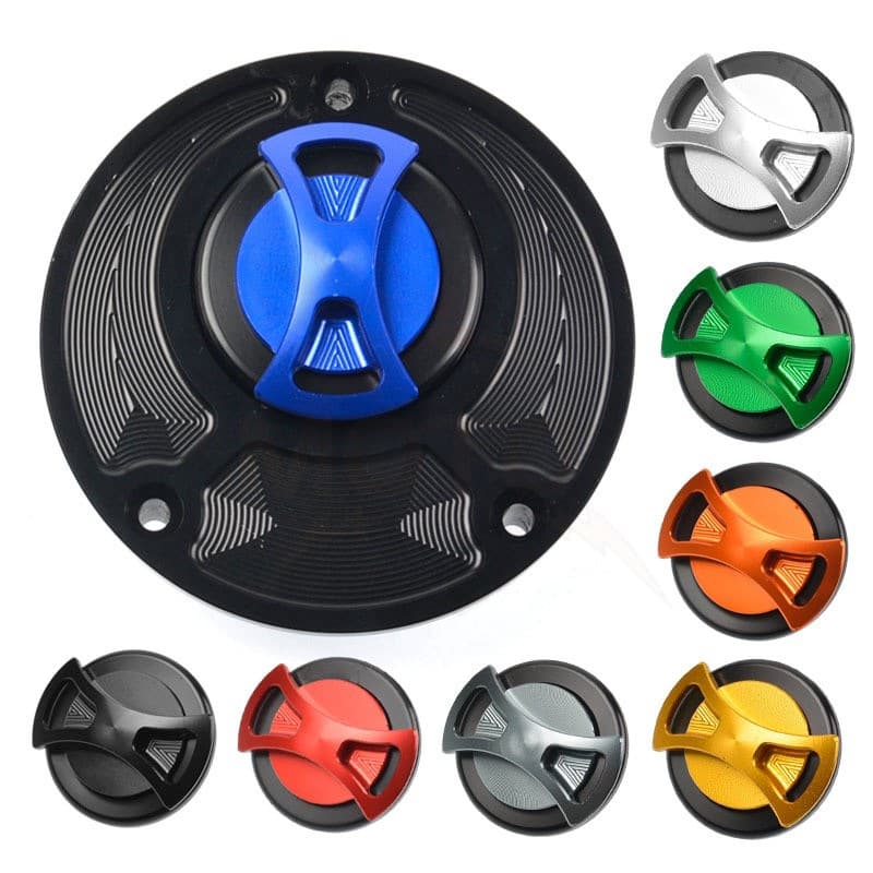 Compatible with Yamaha MT03/09/10 MT25 YZF R1 R3 R6 XSR R7 Modified Quick-Release Fuel Tank Cap