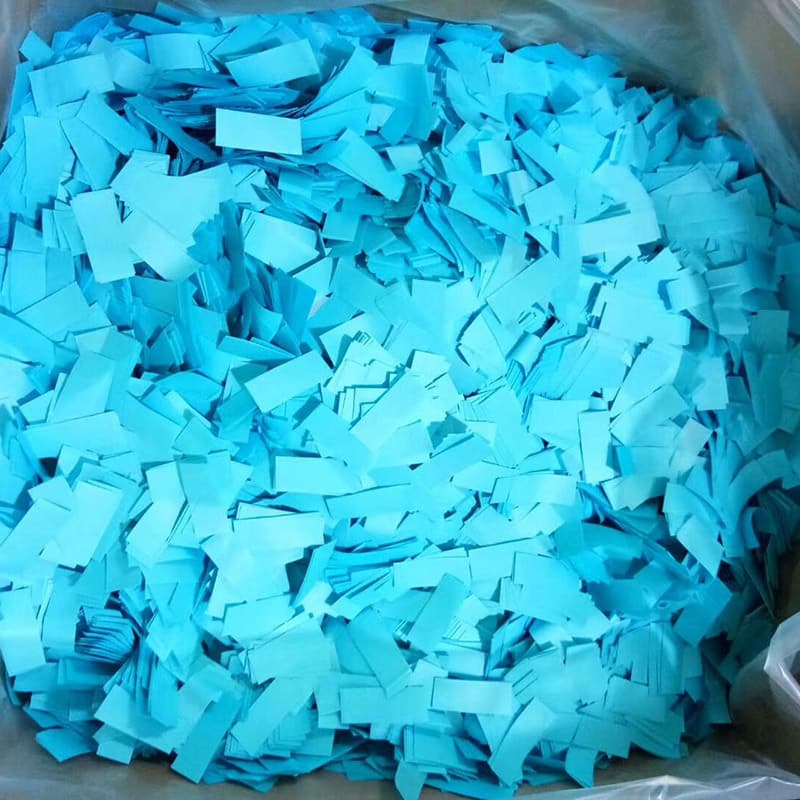 Paper Confetti Flame Retardant Spray Paper Atmosphere Props Shredded Paper Wholesale Blizzard Bar Rainbow Machine Nightclub Small Fill Violent Paper