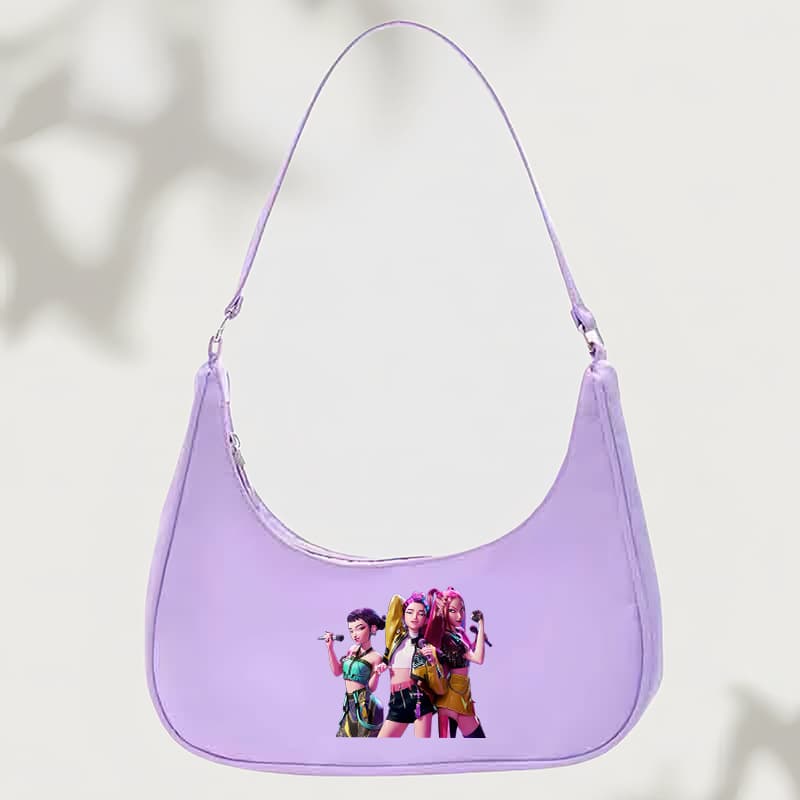 Hunter Girls' Group Bag Women's 2024 New Trendy Dumpling Bag Lightweight Small Crossbody Bag Underarm Bag Solid Color Single Shoulder Women's Bag