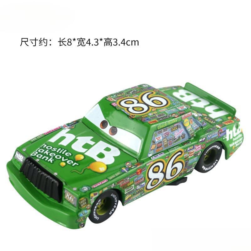 Cars Movie Toy Diecast Cars Lightning McQueen Mater Piston Cup Trophy Car Set