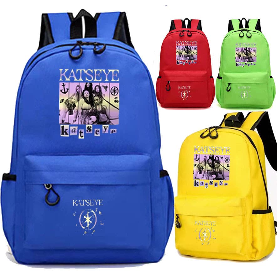 Katseye Music Korean girl group prints primary and secondary school school bags backpacks Amazon best-selling cartoons