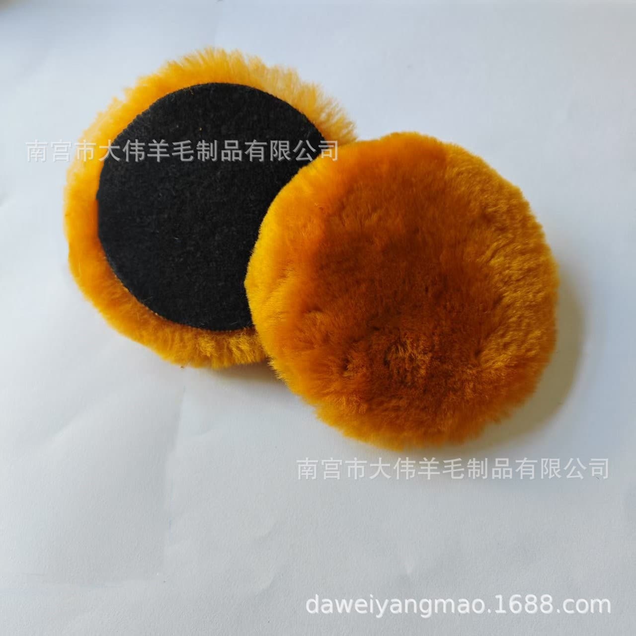 Wool polishing pad self-adhesive polishing disc 3-7 inch pure wool wheel car beauty stone polishing disc polishing ball pom pom
