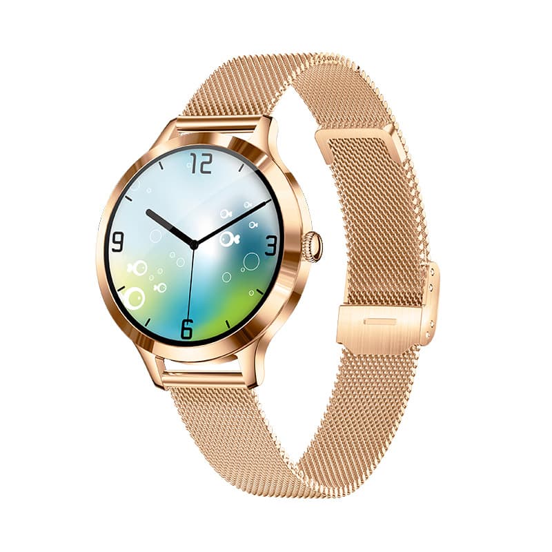 New T91 Women's Compact Smart Watch with Heart Rate, Blood Pressure, and Blood Oxygen Monitoring, Multi-Sport Smart Watch
