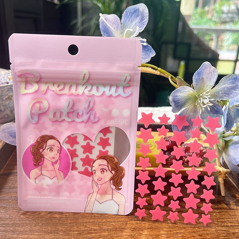 Cross-Border Popular Star-Shaped Acne Patches, Liquid-Absorbing Acne Patches, Whole Sheet Cute Colorful Facial Patches, Wholesale Skincare