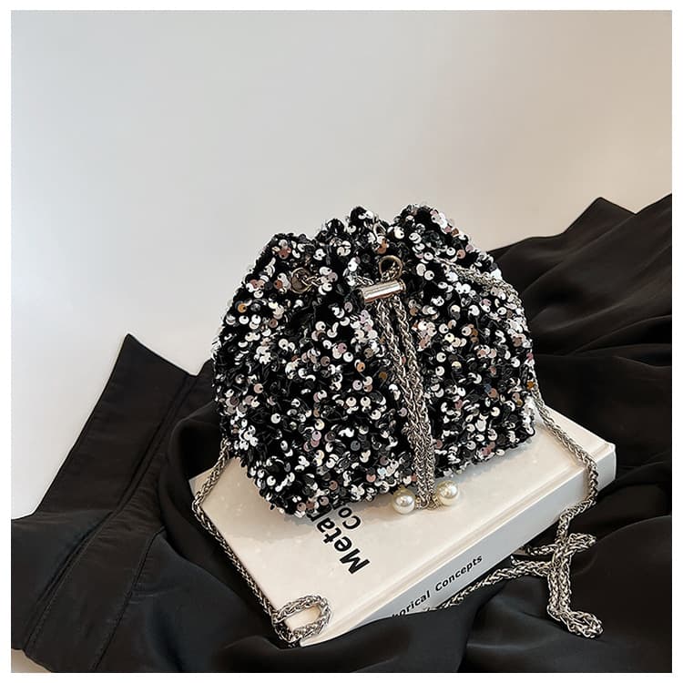 French Fashion Folded Design Handbag Women's Bucket Bag Summer Simple Crossbody Bag Stylish Shoulder Bag Handbag Crossbody Bag