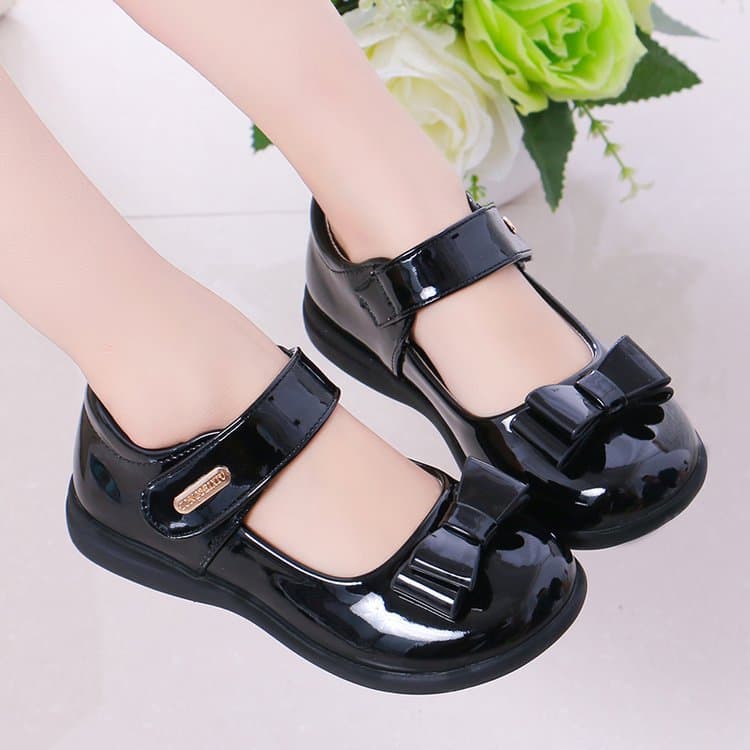2026 Children's Leather Shoes Campus Student Girls' Casual Single Shoes Princess Shoes Leather Shoes