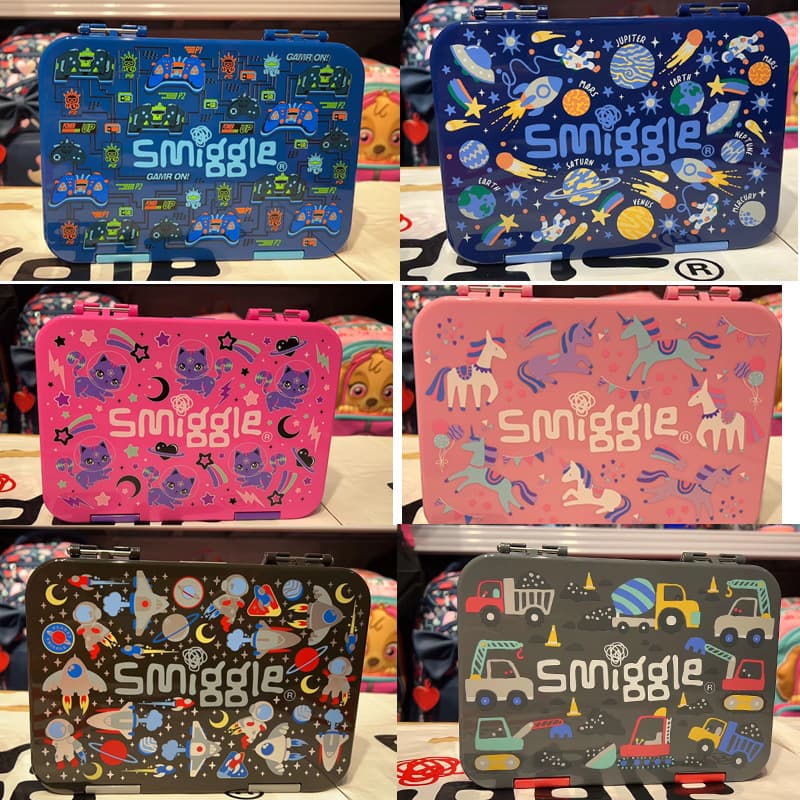 Australian Smiggle Lunch Box Large Capacity Lunch Box Student Lunch Box Children's Lunch Box Primary and Secondary School Students Fruit Box