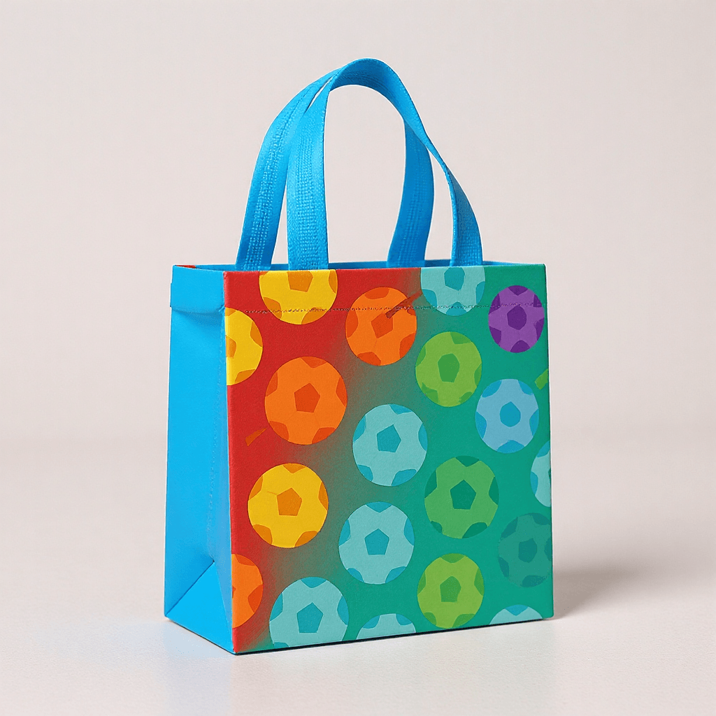 Cross-Border Football World Cup Non-Woven Gift Bag Children's Soccer Gift Packaging Storage Waterproof Tote Bag