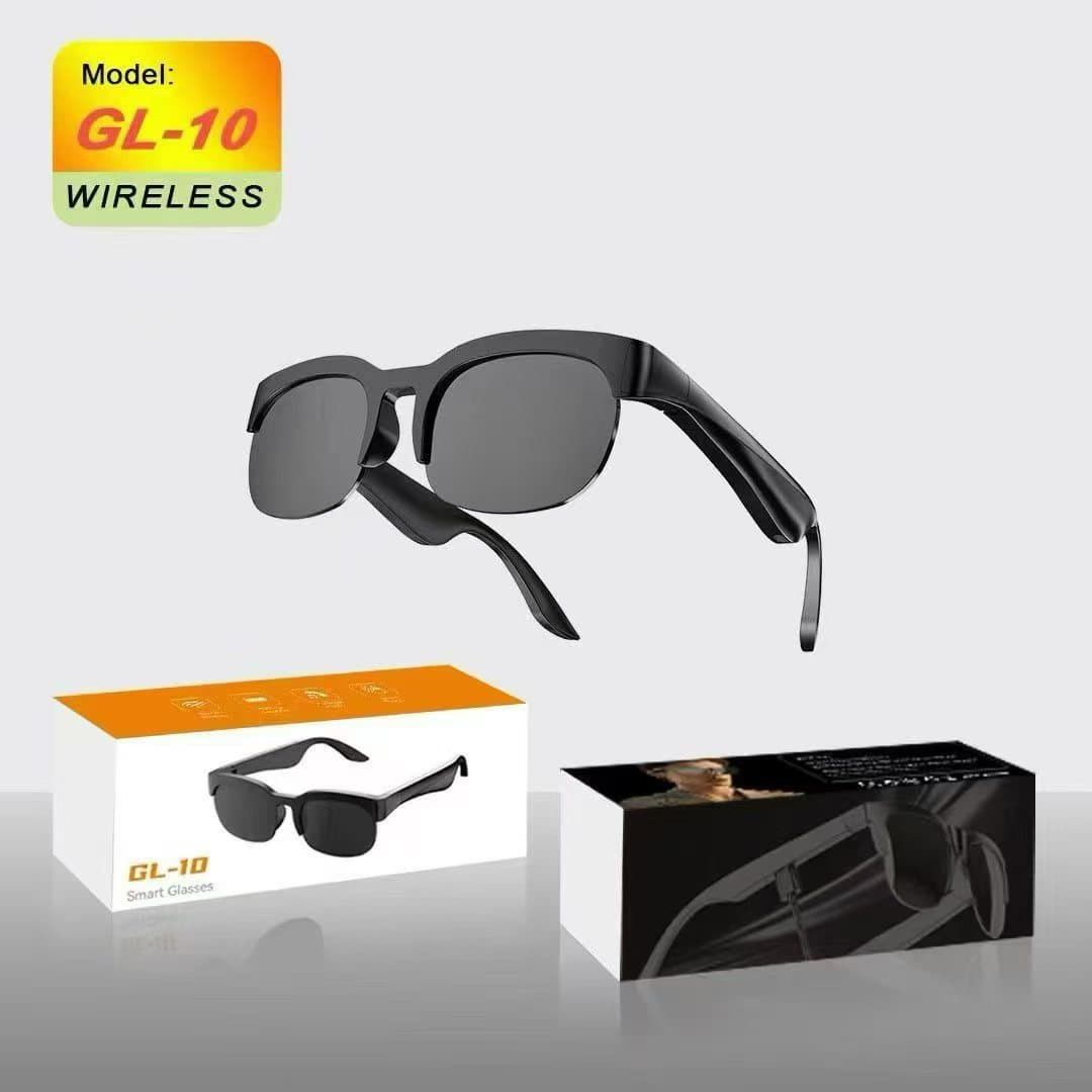 Intelligent AI Translation Bluetooth Glasses 2026 Cross-border Popular Sunglasses Sports Call GL10 Wireless Audio Glasses