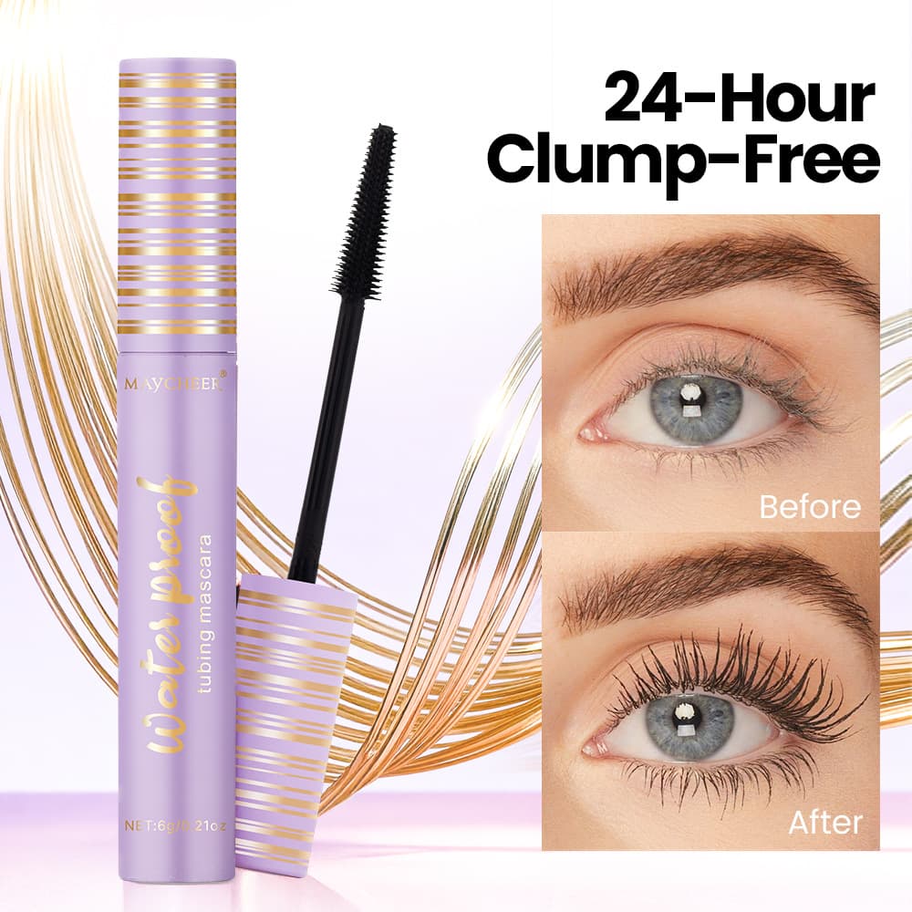 Cross-Border Mascarara Mascara Tk Popular Mascara Non-Smudge Long Curling Tubular Mascara