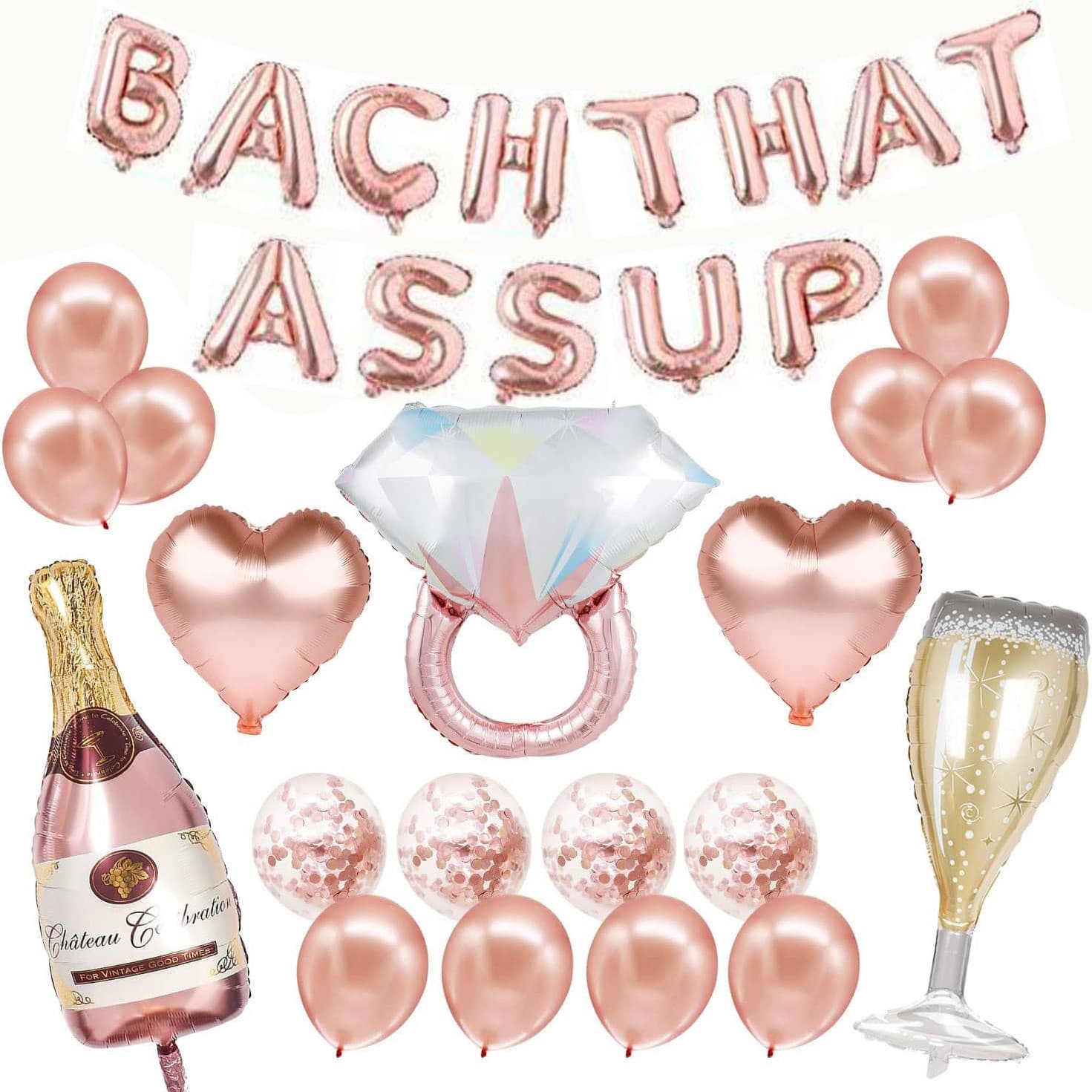 Cross-border Birthday Party Balloon Set, Children's Birthday Letter Crown, Wine Bottle & Wine Glass Aluminum Foil Balloon Set, Wholesale
