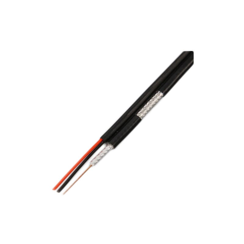 RG58 Coaxial Cable 50 Ohm Security Surveillance RF Wire 96 Braid Shielded Multi-Core Conductor Video Signal Cable