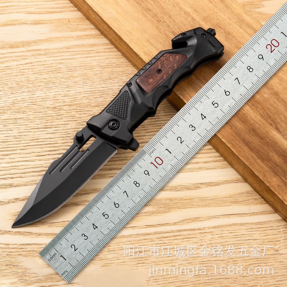 Manufacturer wholesale high hardness outdoor folding knife multifunctional knife camping survival tactical knife portable outdoor knife