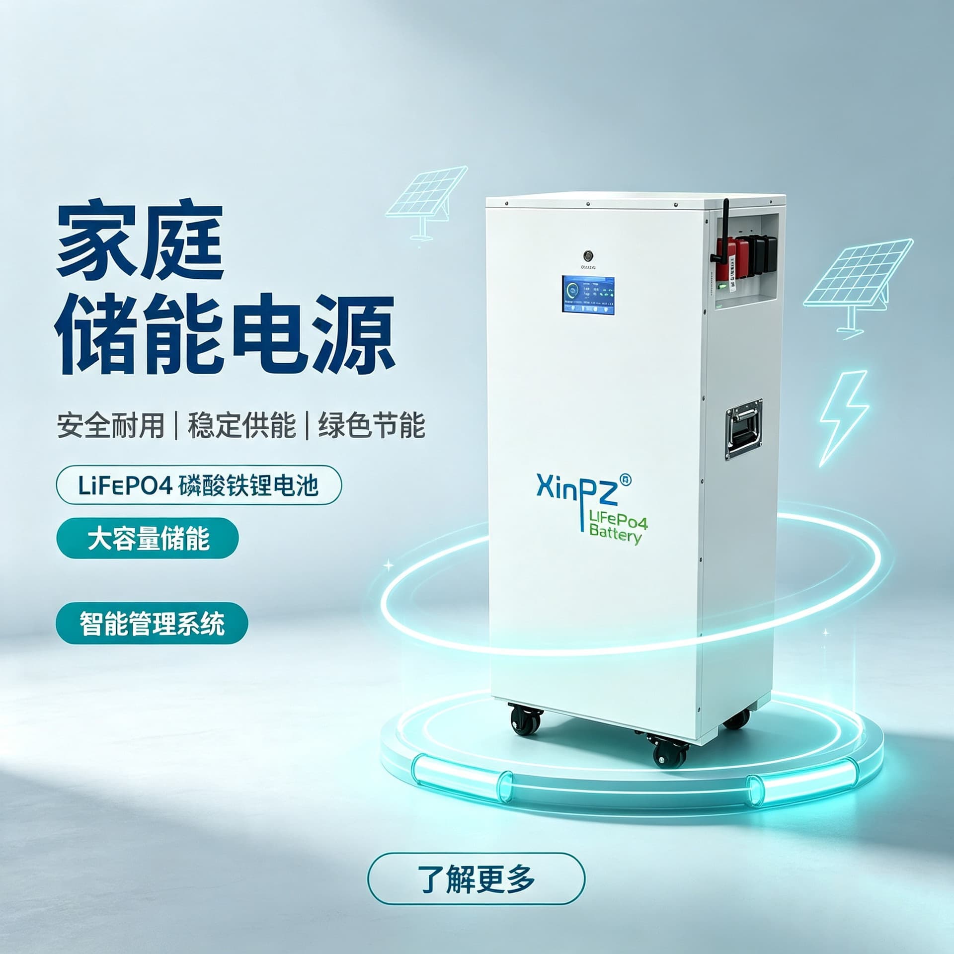 16KWH 15KWH 51.2V 314AH 300AH 200AH 100AH Home Energy Storage Battery