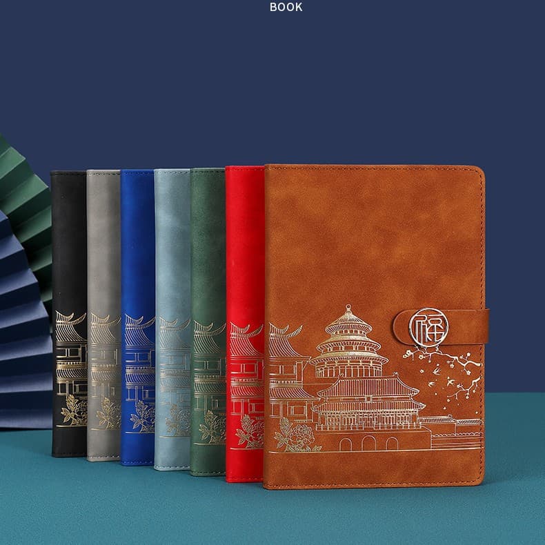 National trend notebook gift box set business a5 work notebook souvenir high value wholesale notebook notepad customization