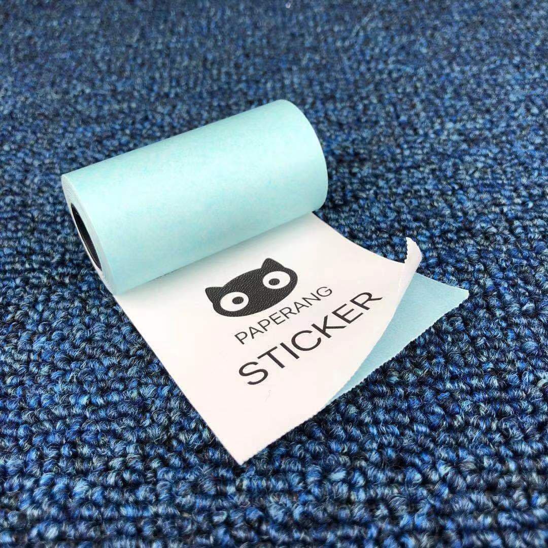 Paperang Meow Meow P1P2 Adhesive Thermal Paper with Backing, 57*30 Printable Sticky Labels