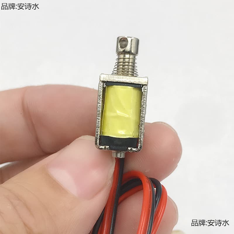 Mini DC Electromagnet Through-type Push-Pull Electromagnet Stroke