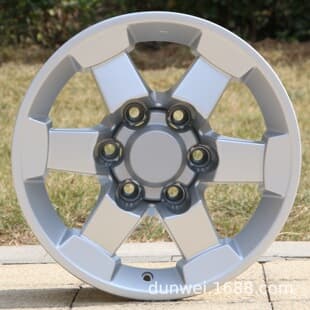 Compatible with Patrol Y60 Warrior Liebao Pajero V33 Black King Paladin 16-inch Negative Offset Off-Road Wheels