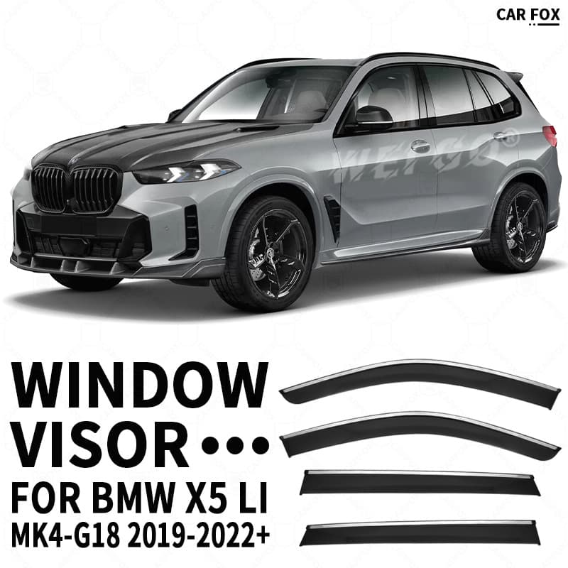 Window Visor Side Window Deflector for BMW X5 E53 E70 G05