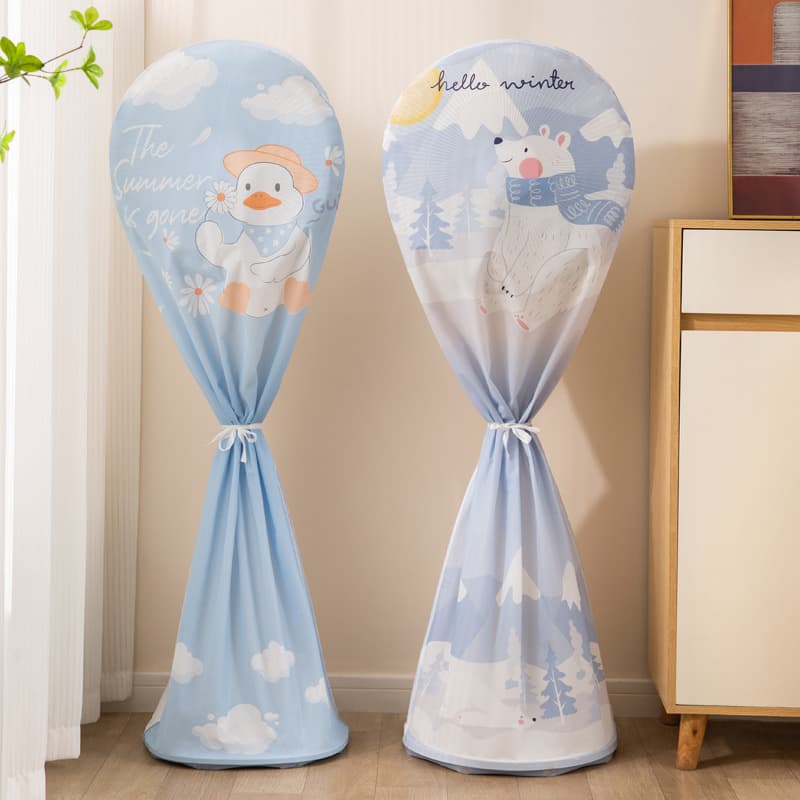 Universal Full-coverage Dust Covers for Floor-standing Fans, Household Circulating Fan Protectors, Desktop Air Conditioner Covers