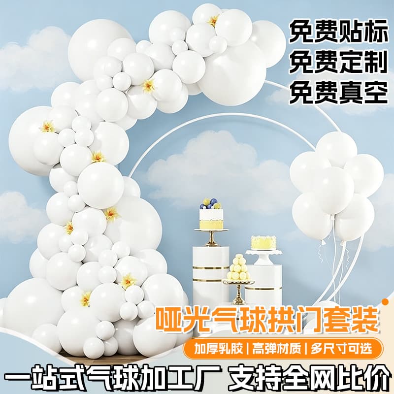 Cross-border new product balloon set scene layout balloon arch wedding birthday party decoration supplies wholesale