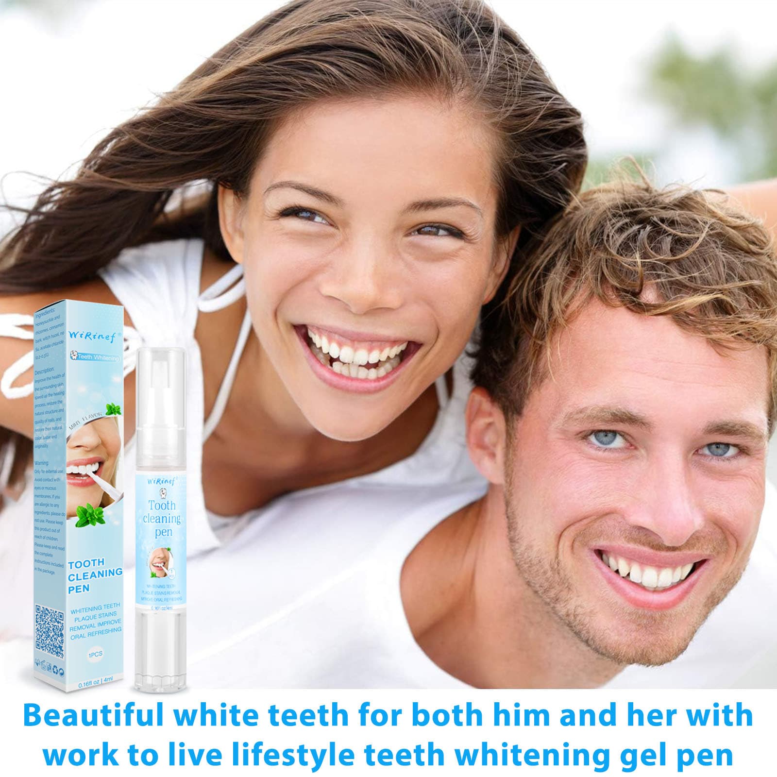 Teeth Cleaning Gel Pen Oral Care Whitening Gel Tooth Stain Removal Pen Mint Flavor Adult Toothbrush Alternative Dental Tools