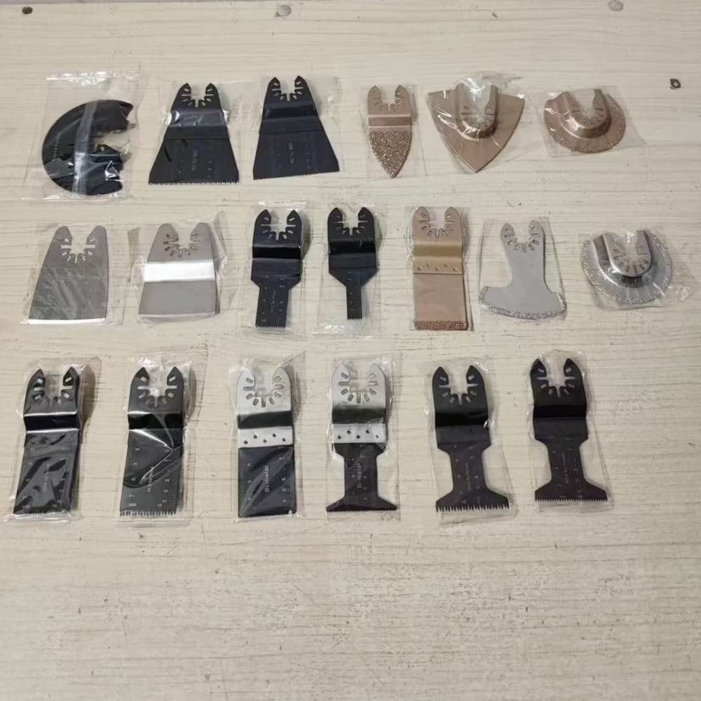 High Carbon Steel Double Metal Saw Blade Universal Tool Quick Install Multi Function Oscillating Saw Accessory Single Piece