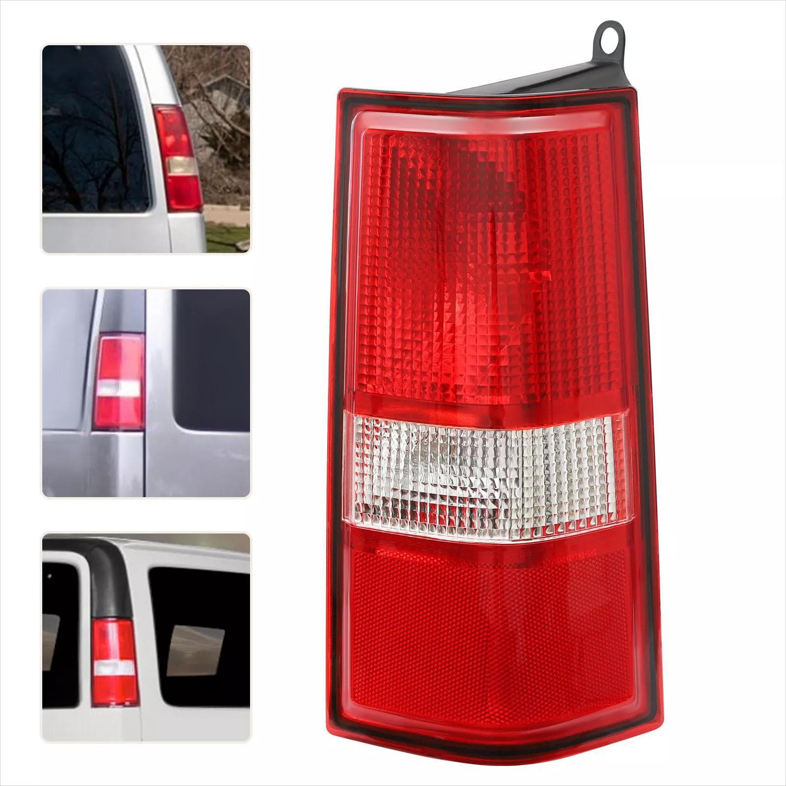 Compatible with 2003-2023 Chevrolet Express/GMC Savana Exterior Halogen Tail Light GM2801214