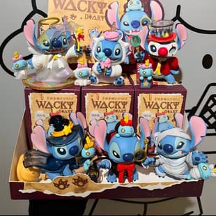 Stitch Diary 2.0 Blind Box Figure Trendy Toy Stitch Desktop Decoration Figurine Creative Gift for Girls