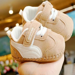 Baby Shoes Soft Sole Non-Slip Spring Autumn New Beginner Baby Shoes 0-1 Year Walking Shoes Breathable