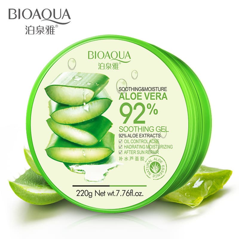 BIOAQUA 92% Aloe Vera Gel Face Cream Hydrating Acne Cream