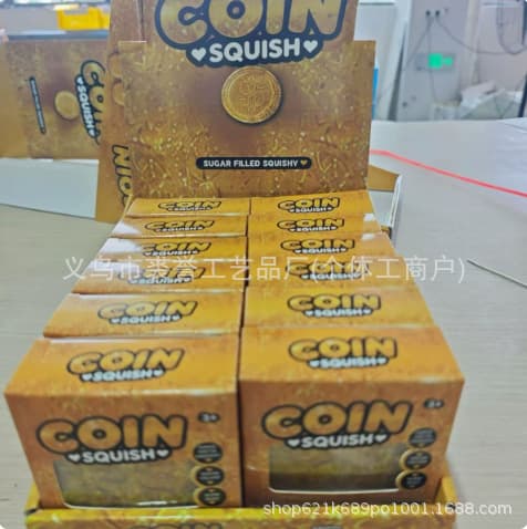Cross-border Amazon hot maltose gold coin simulation dollar party props dollar pinchle factory direct sales