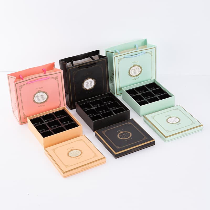 New 9-Grid Crown Ferrero Rocher Chocolate Gift Box Wedding Candy Packaging Box