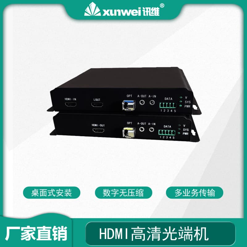Multi-channel HDMI Uncompressed Video/Audio Optical Transceiver, HDMI Multi-Service Optical Transceiver, Factory Wholesale