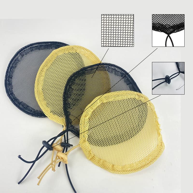Afro Ponytail Lace Hair Net, Perm Curly Hair Net, Wig Hair Bag Net Bottom Mesh Flower Bag Net Cap Factory