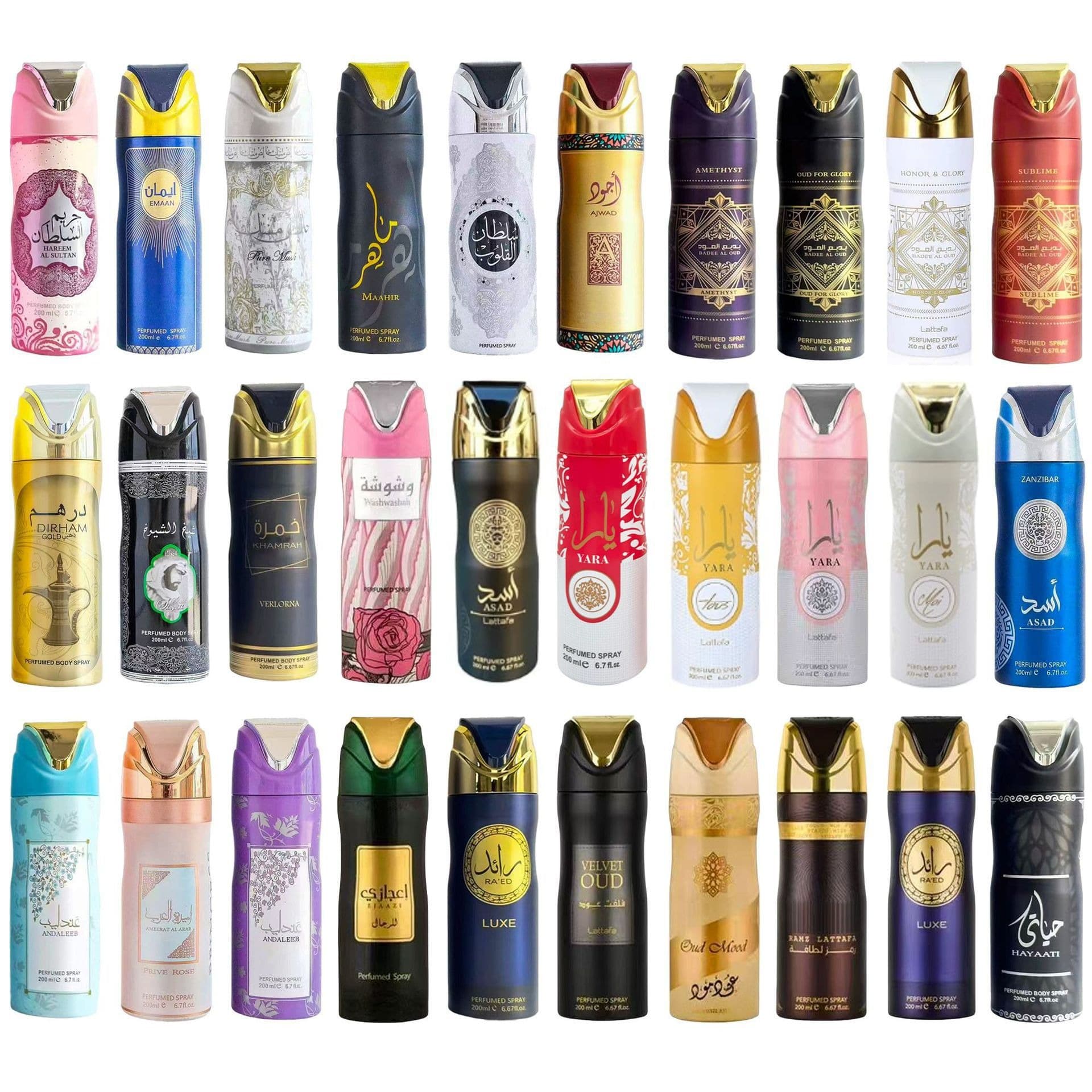 Cross-border Foreign Trade Aluminum Can Body Spray Perfume Body Mist 200ml Best-Selling Long-Lasting Light Fragrance Perfume