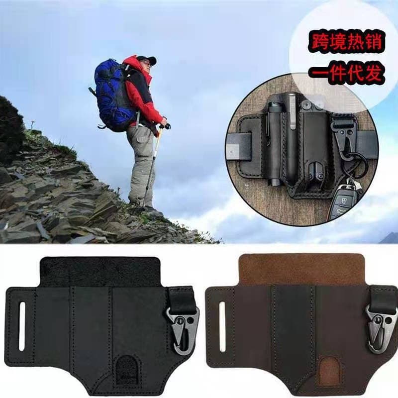 Cross-border Drop Shipping Outdoor EDC Tool Pouch, Flashlight Storage Bag, Waist-mounted Tactical Tool Bag