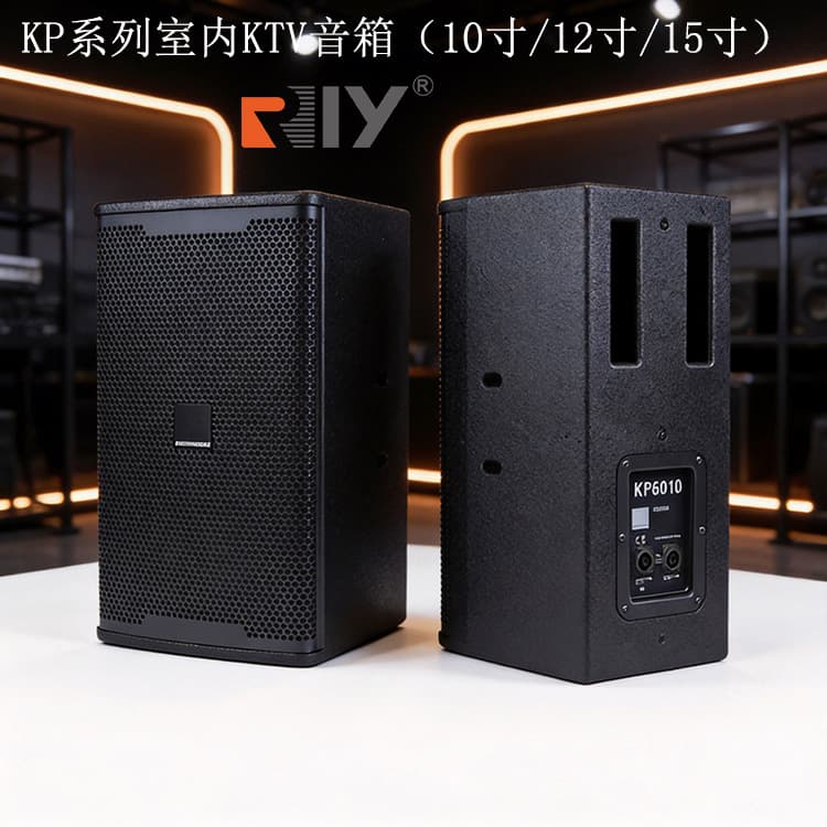 KP Series Home KTV Speaker Single 10-inch 12-inch 15-inch Indoor Entertainment Speaker for Bar Performance and Conference