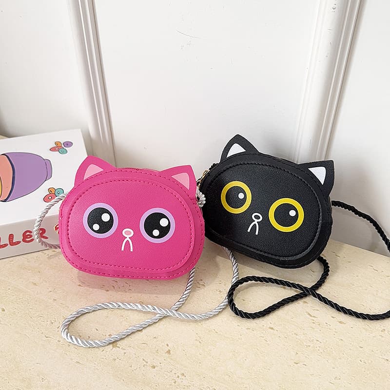 2026 New Small Bag Childlike Cute Coin Purse Mini Personalized Small Bag Toddler Boys and Girls Shoulder Bag Trendy