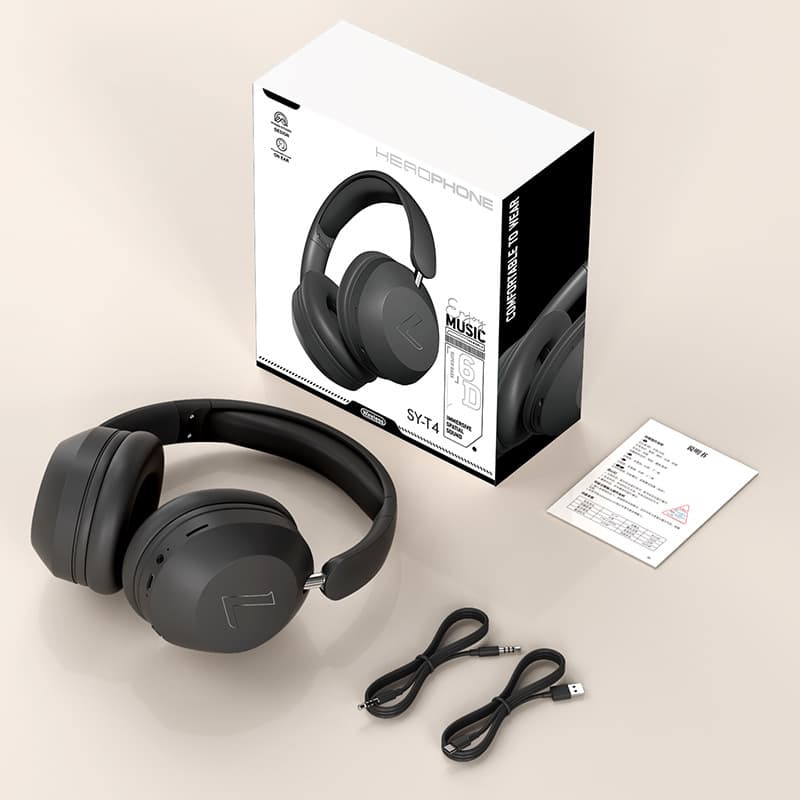 New Cross-Border Bluetooth Music Headset Over-Ear Wireless Headphones Large Battery Sports Mobile Phone Headphones Universal Wholesale