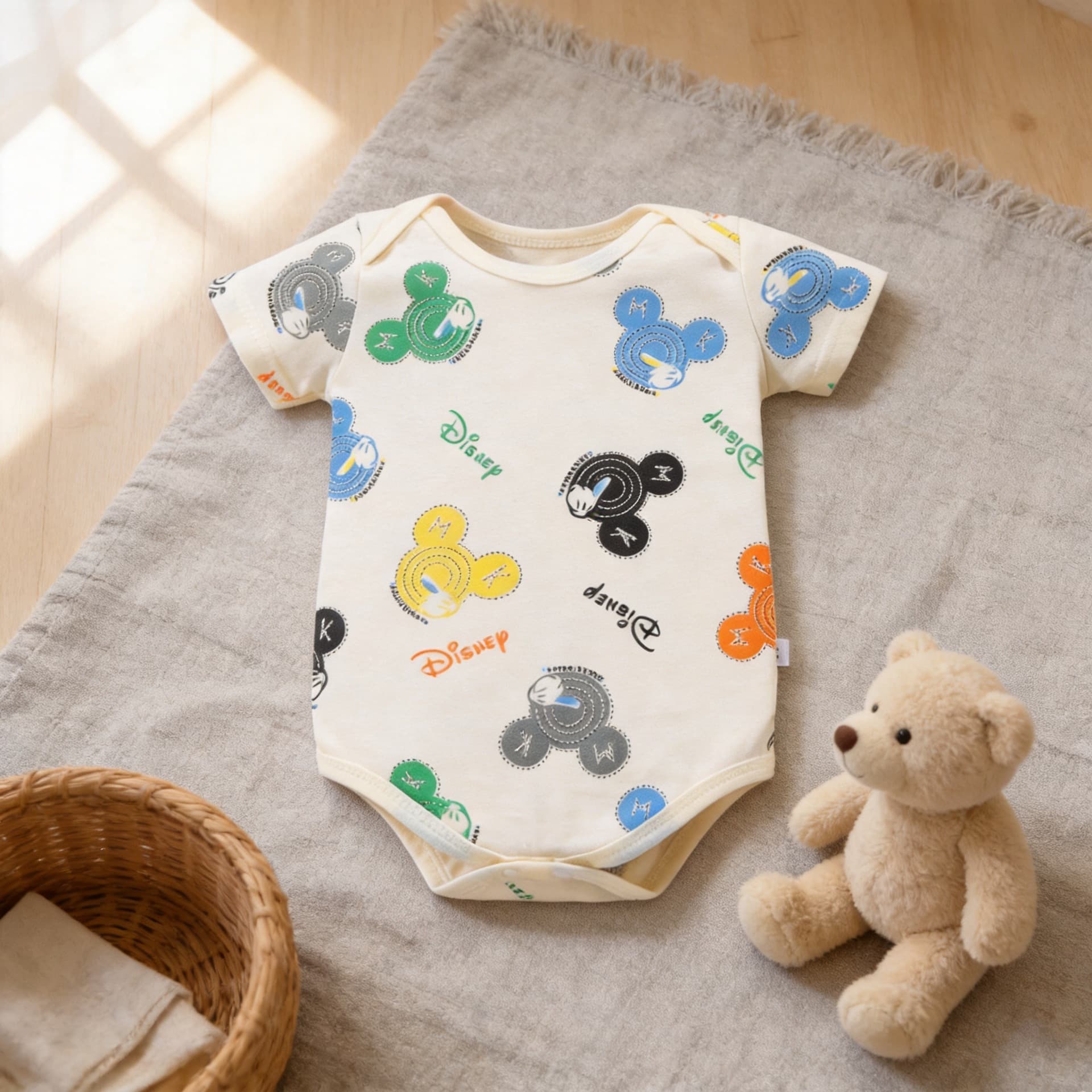 Summer newborn one-piece full-moon baby girl baby clothes summer baby clothes triangle climbing foreign trade model