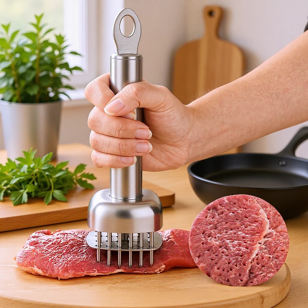 304 stainless steel meat loosening needle, steak tenderizing needle, tendon breaker plug, roasted meat piercing punch, 316 stainless steel