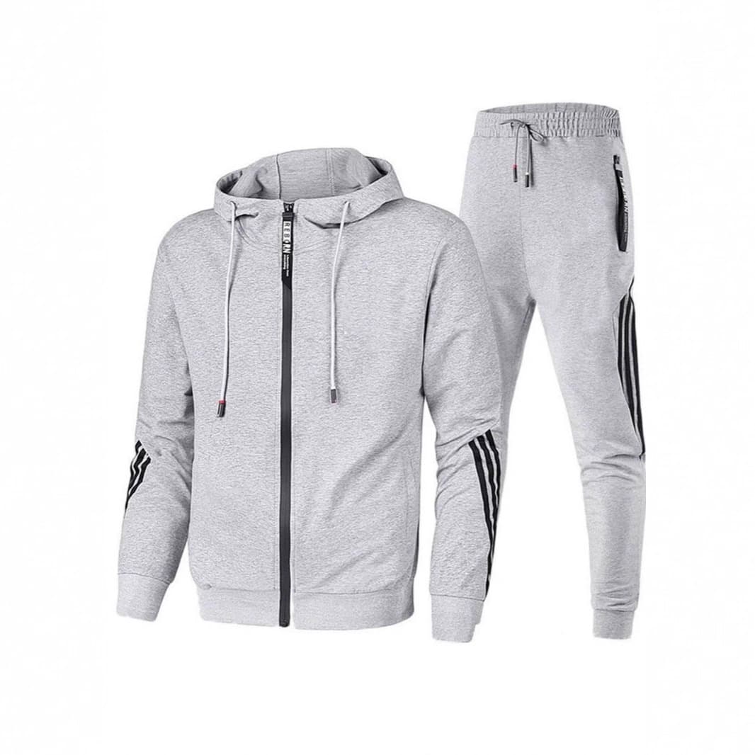 Cross-Border Spring Autumn New Men's Casual Set Hoodie Sweatshirt Two-Piece Slim Fit Men's Leisure Suit