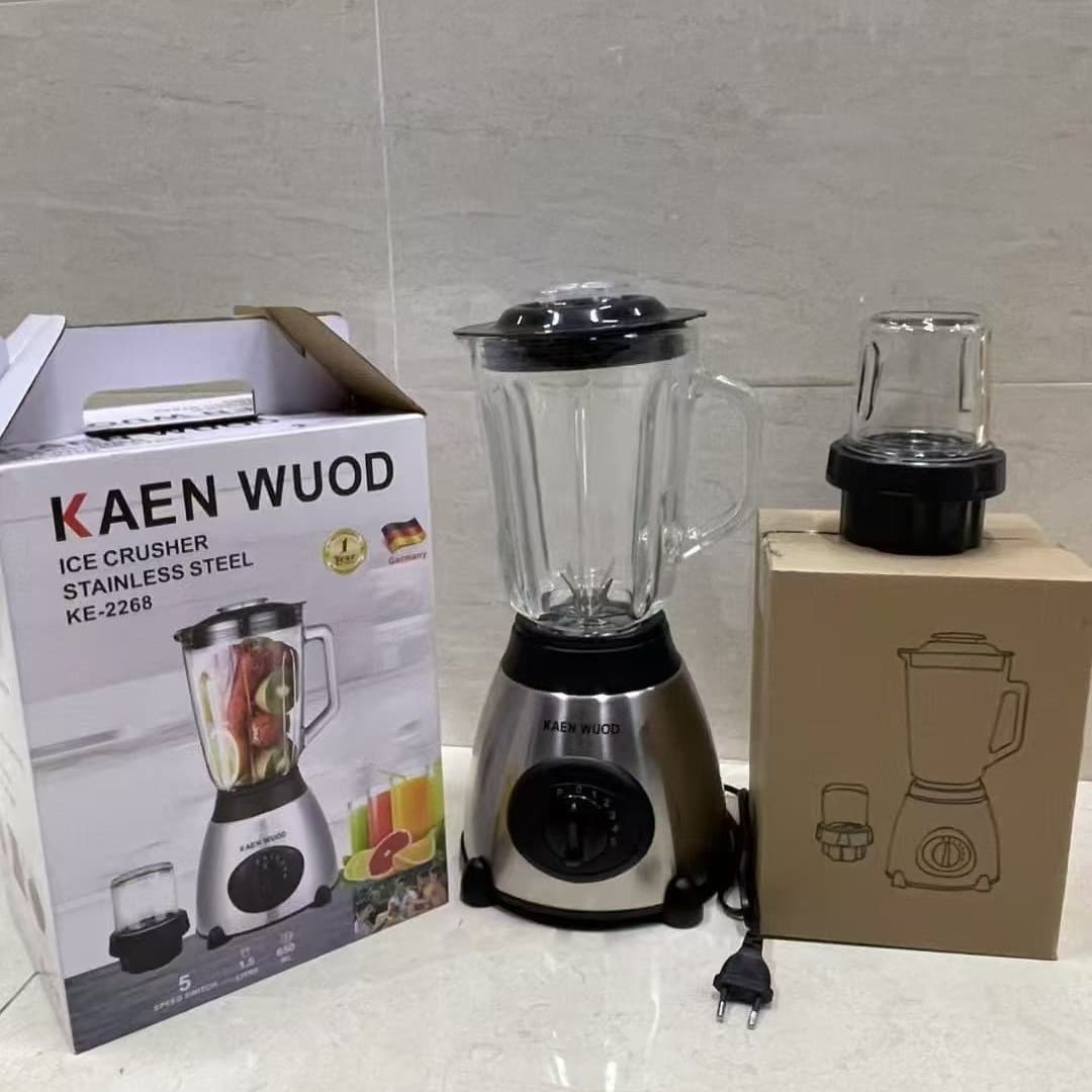 Multifunctional Blender 2 in 1 Stainless Steel Y66 Juicer and Grinder Food Processor for Export
