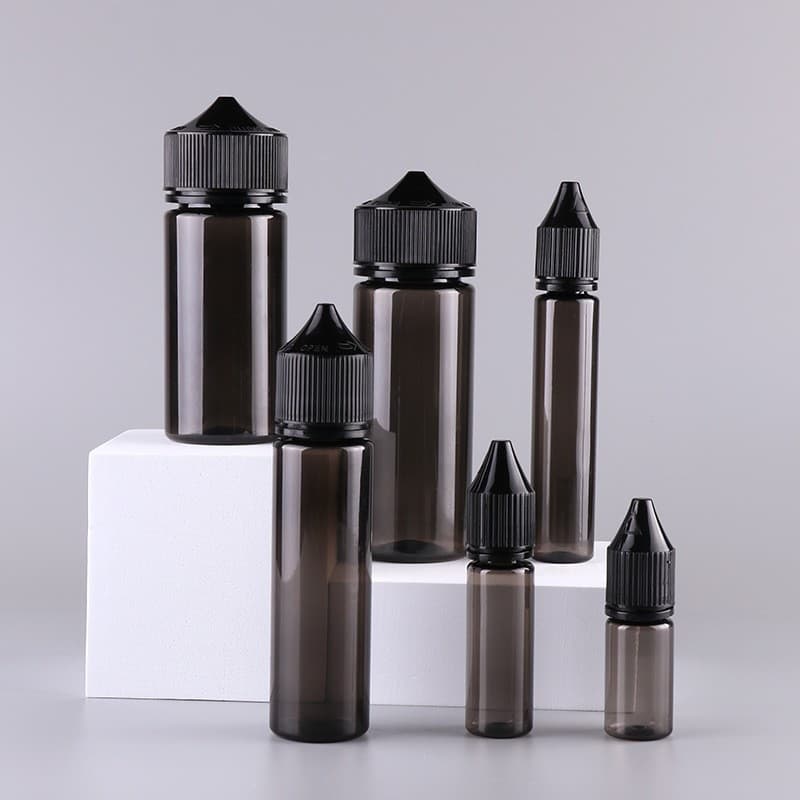 Spot pressure-rotating anti-theft V3 gorilla bottle PET plastic sub-bottle RV30ml short, fat and slender liquid sub-bottle