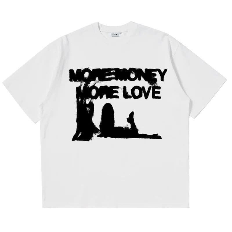 Cross-border Trade Y2K Streetwear T-Shirts Sweatshirt Hip Hop Gothic Gra
