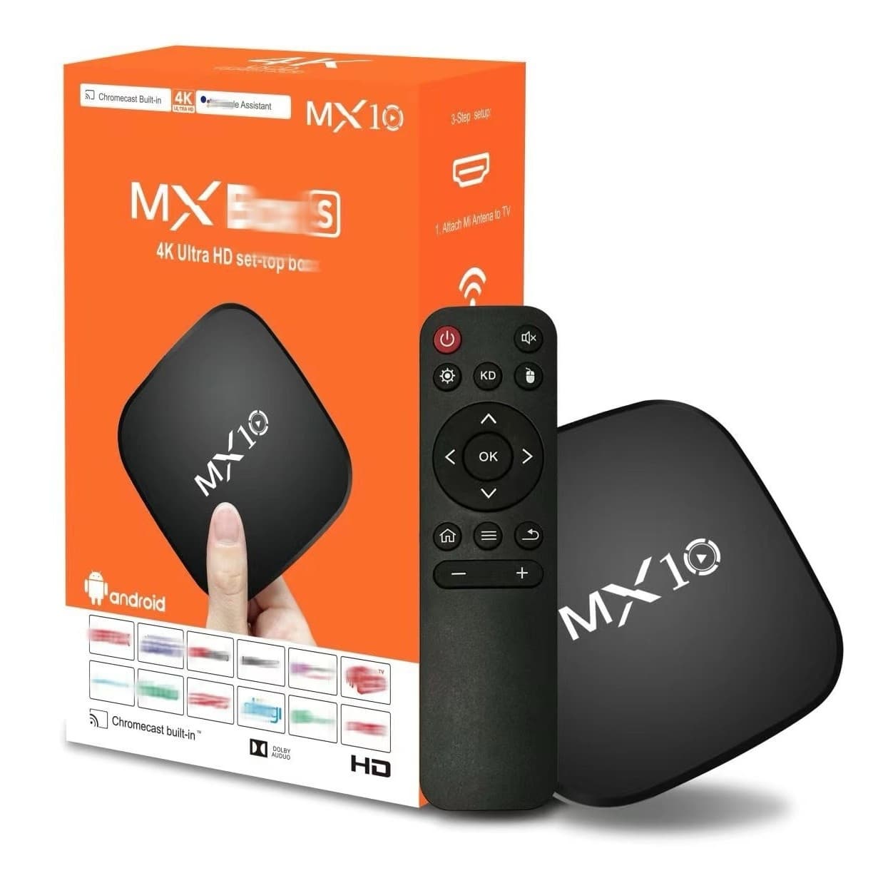Export MX10 TV Box RK3228A Android Network TV Box 4K HD WiFi Player TVBOX