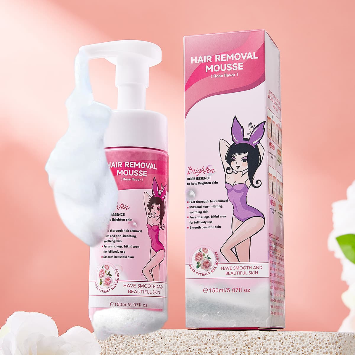 Cross-Border Fangbao FORMBO Genuine Hair Removal, Gentle and Soothing for Arms and Underarms, Cosmetic Factory Trade Wholesale